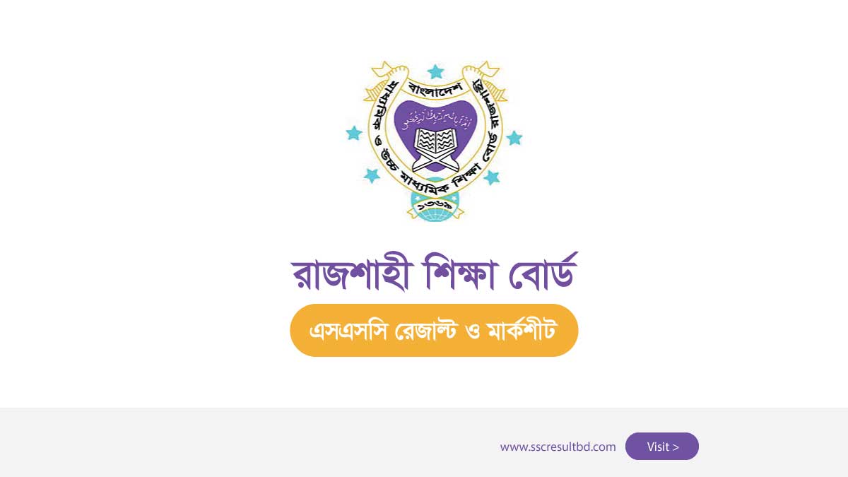 Rajshahi Board SSC Result and Marksheet